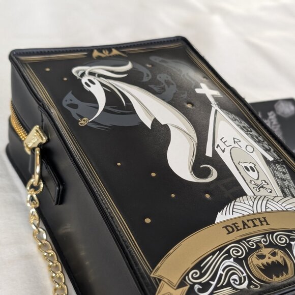 Loungefly x Disney The Nightmare Before Christmas Tarot Cards Crossbody Bag - Picture 5 of 11